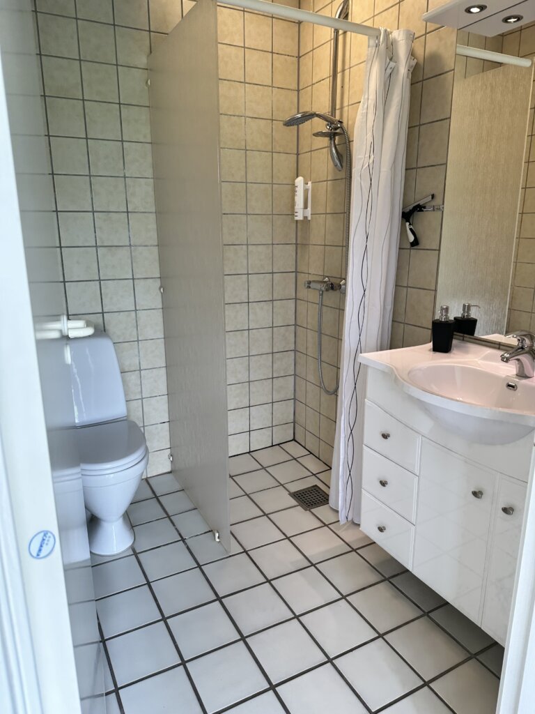 Badeværelse på Orø Kro & Hotel